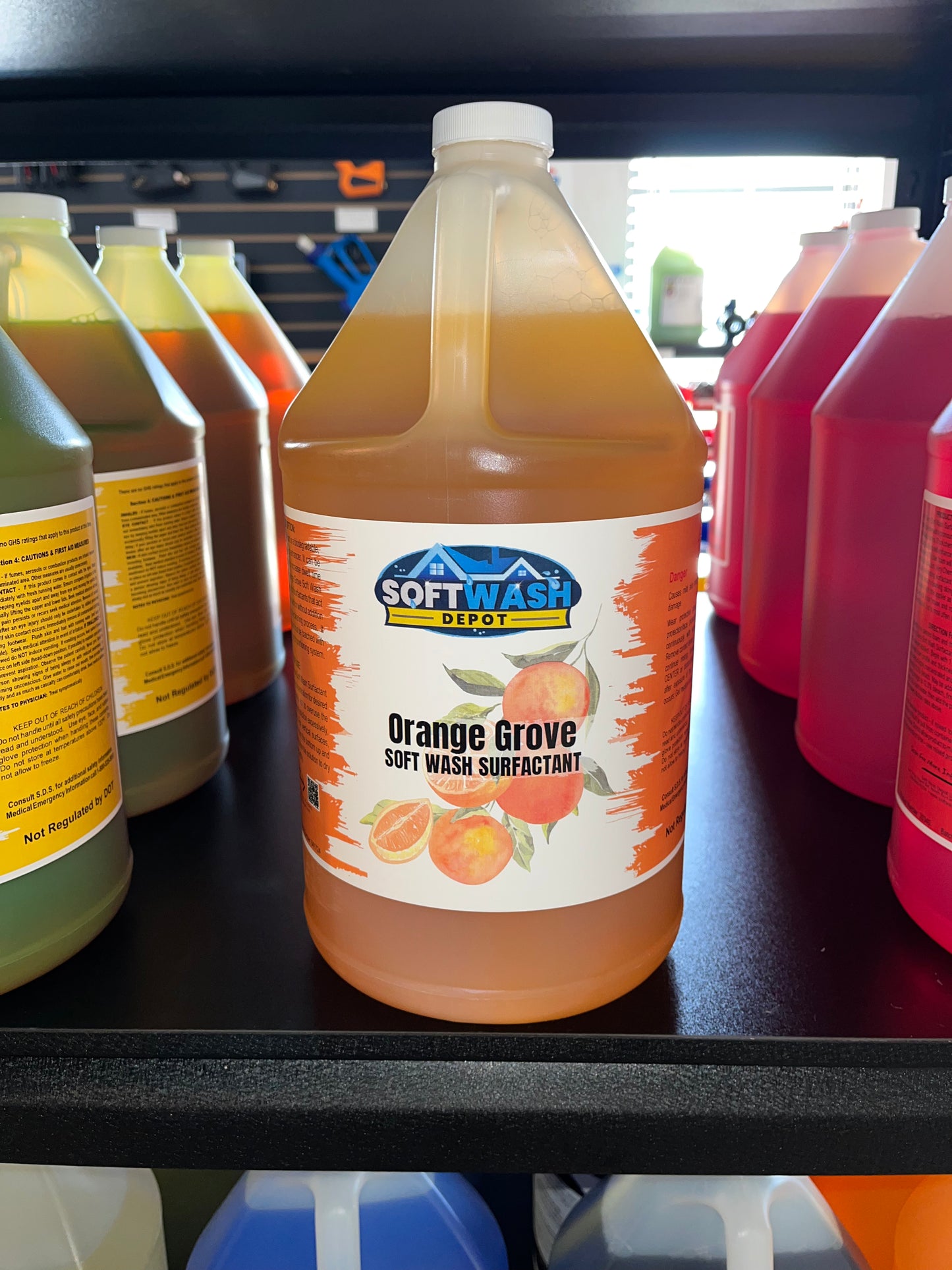 SWD Orange Grove Soft Wash & Pressure Wash Masking Surfactant Case (4 Gallons)