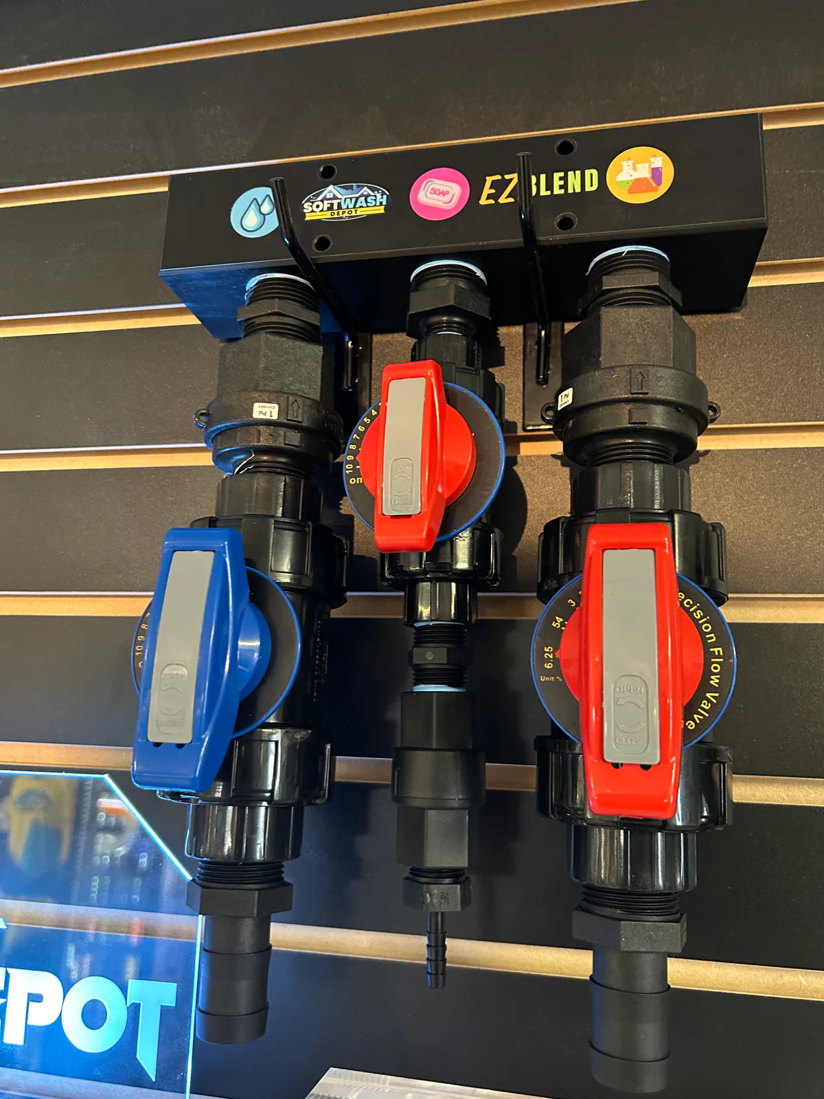 SWD EZ Blend w/ Precision Flow Metering Valves Proportioner