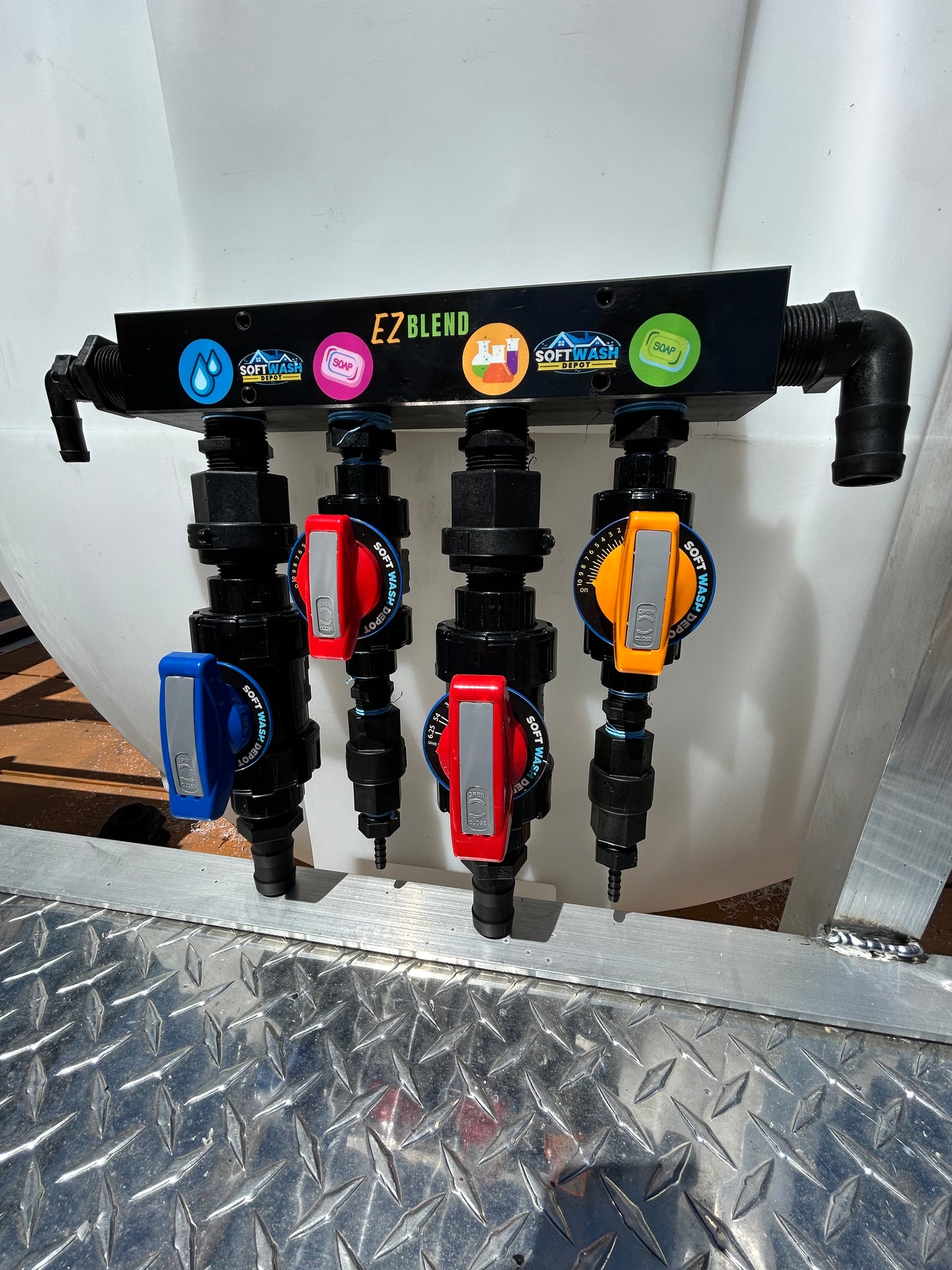 SWD EZ Blend w/ Precision Flow Metering Valves Proportioner