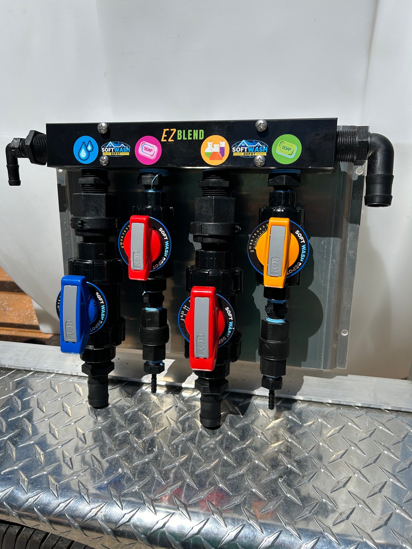 SWD EZ Blend w/ Precision Flow Metering Valves Proportioner