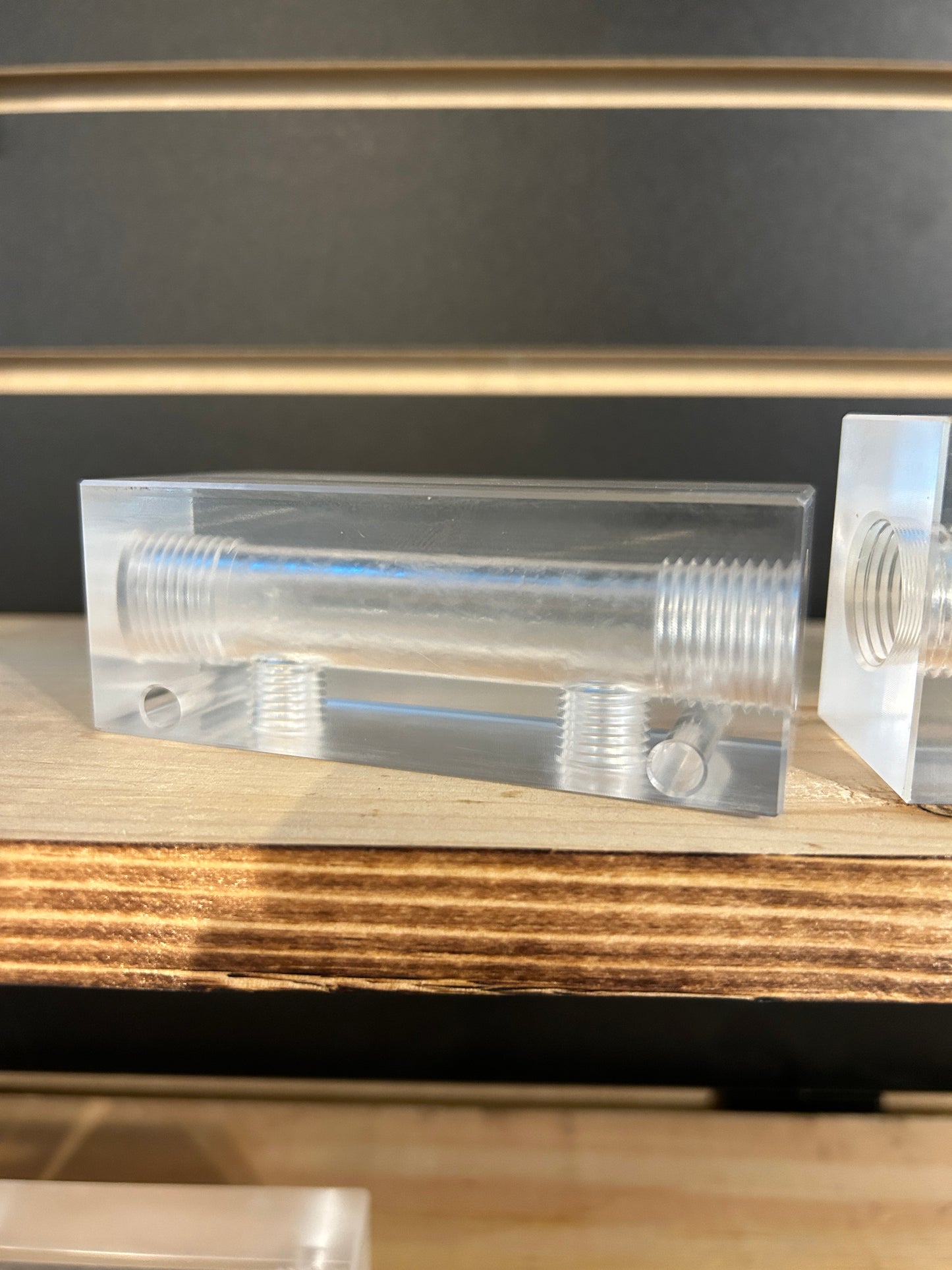 Clear Acrylic Downstream Manifold 2 Port & 3 Port
