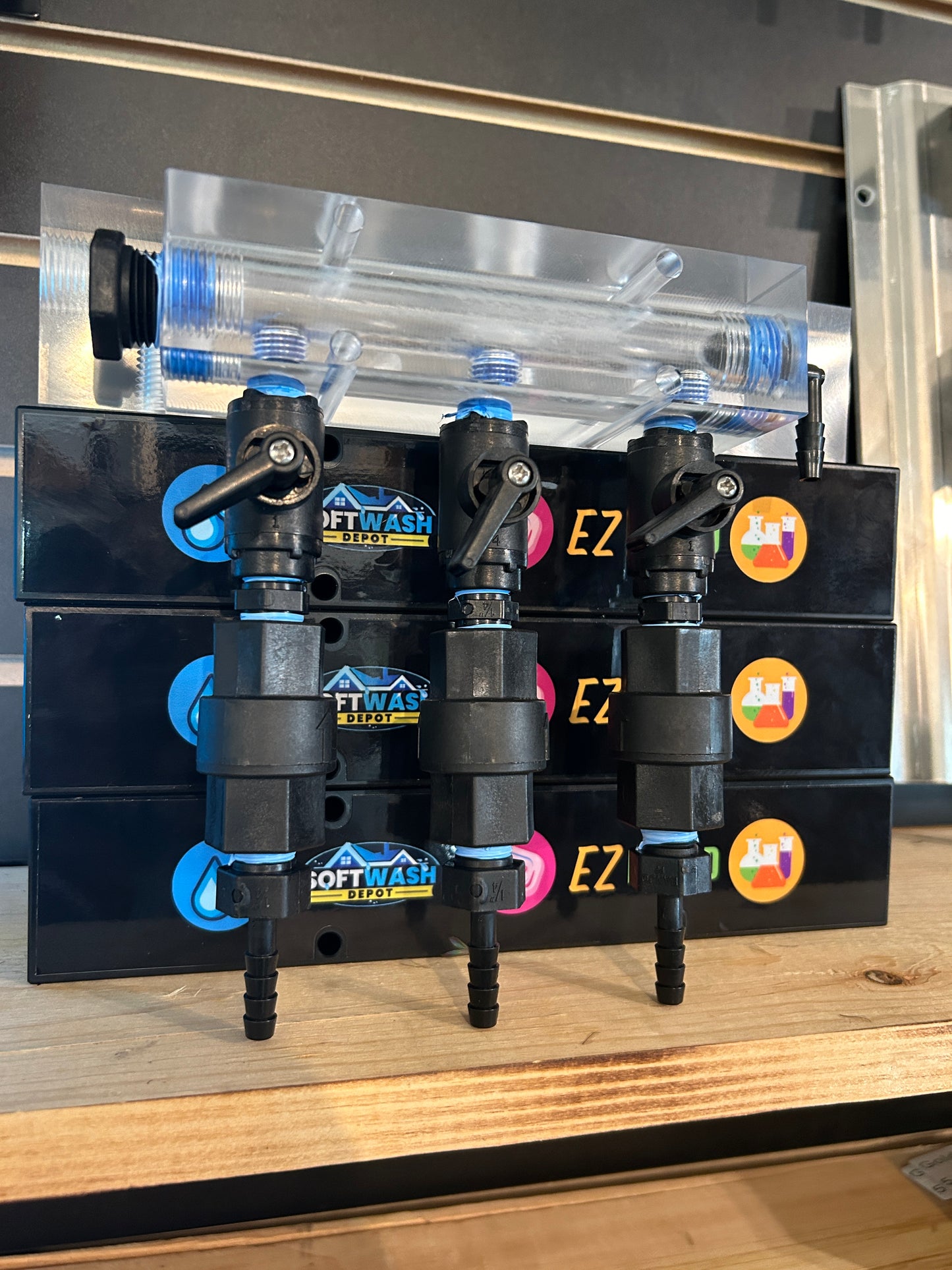 Clear Acrylic Downstream Manifold 2 Port & 3 Port