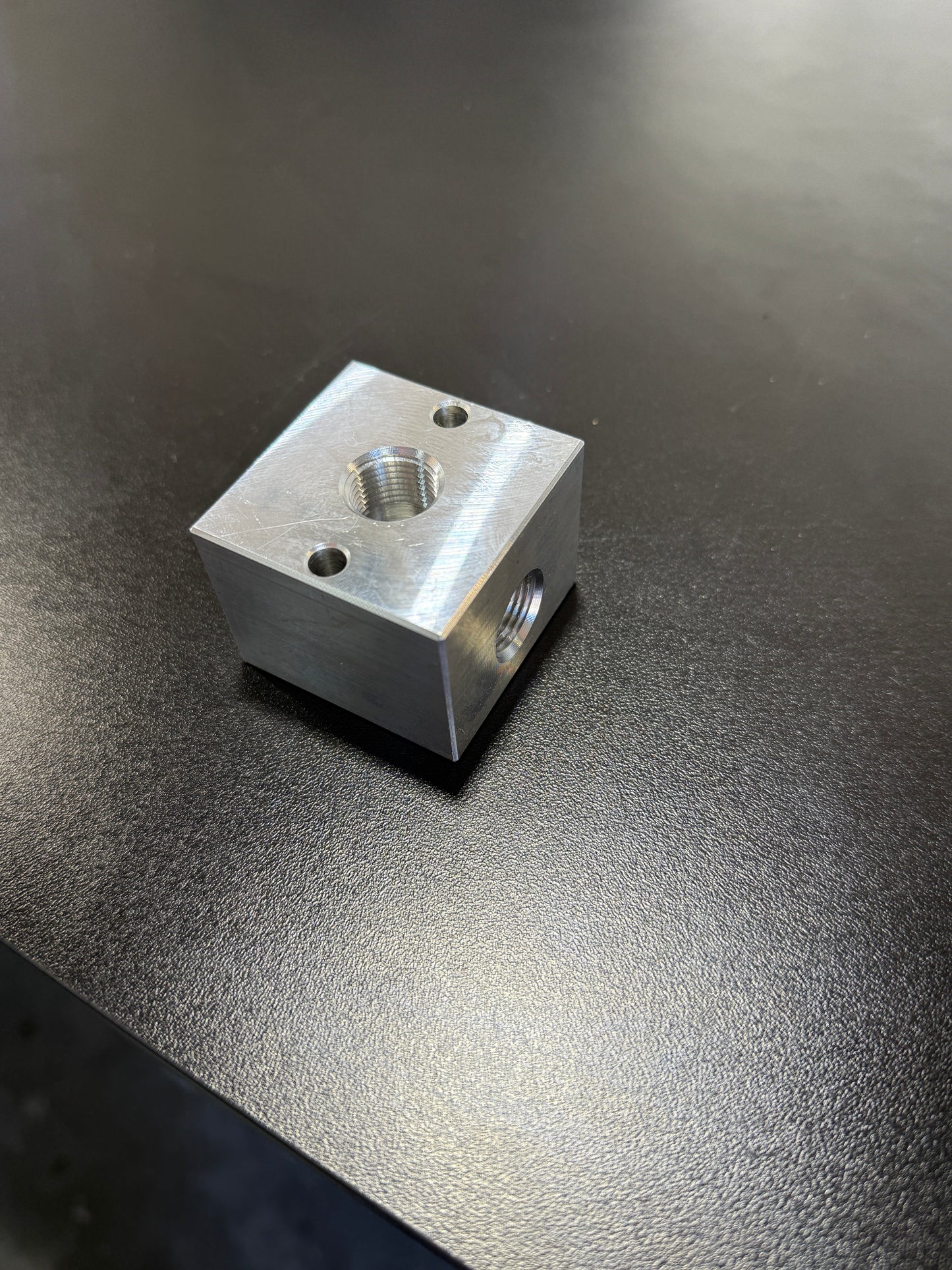 3-Way Aluminum 3/8" Unloader/Bypass Block