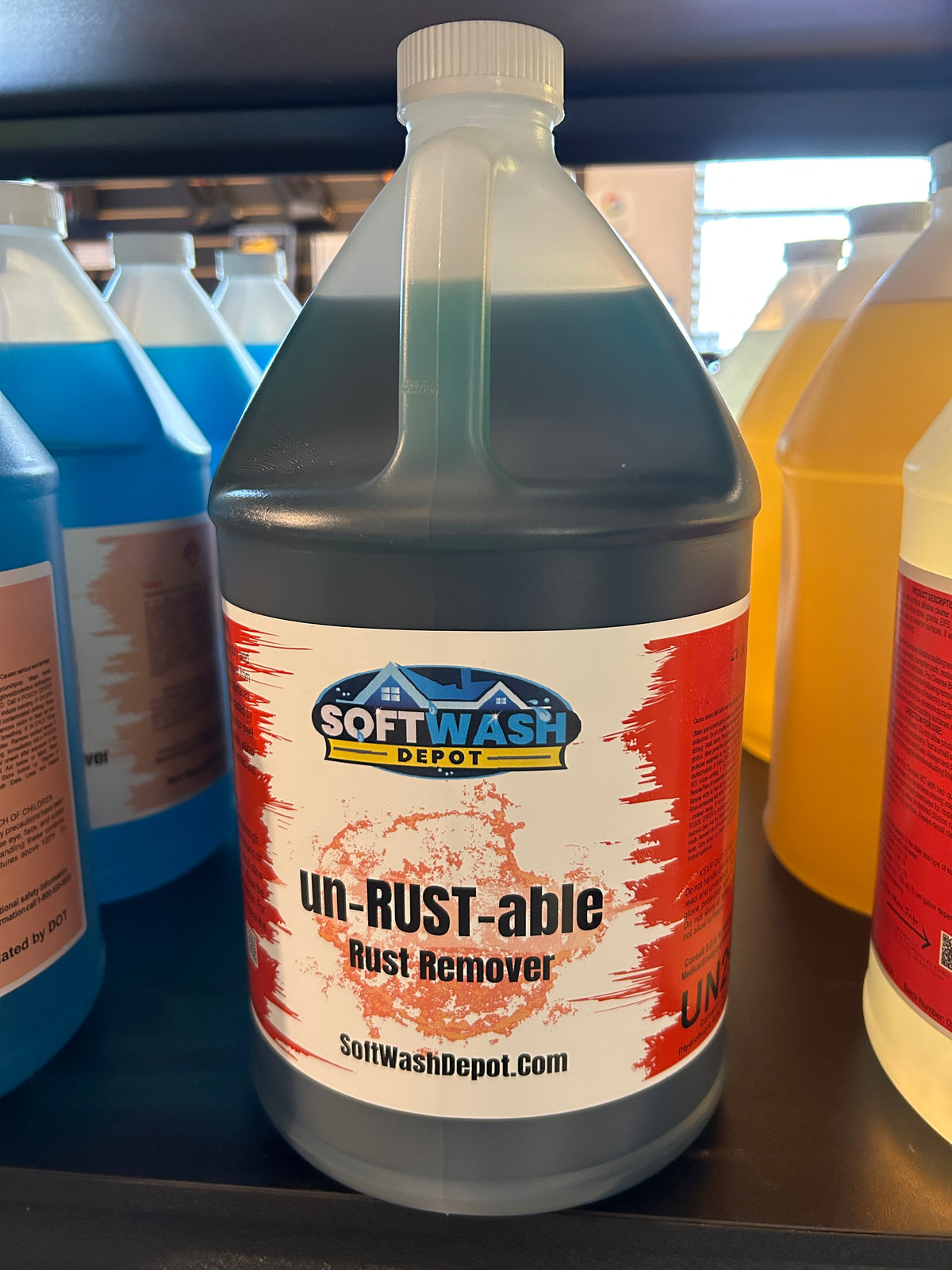 Rust Remover For Pavers, Concrete & Battery Acid – Soft Wash Depot ...