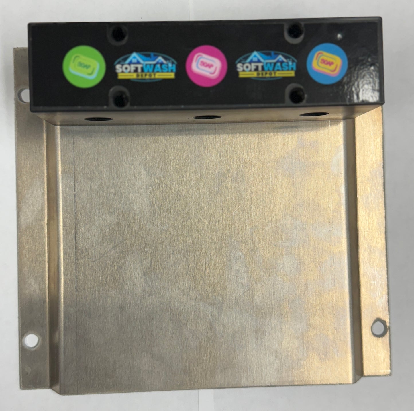 Downstream 2 & 3 Port Black Manifold
