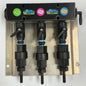 Downstream 2 & 3 Port Black Manifold