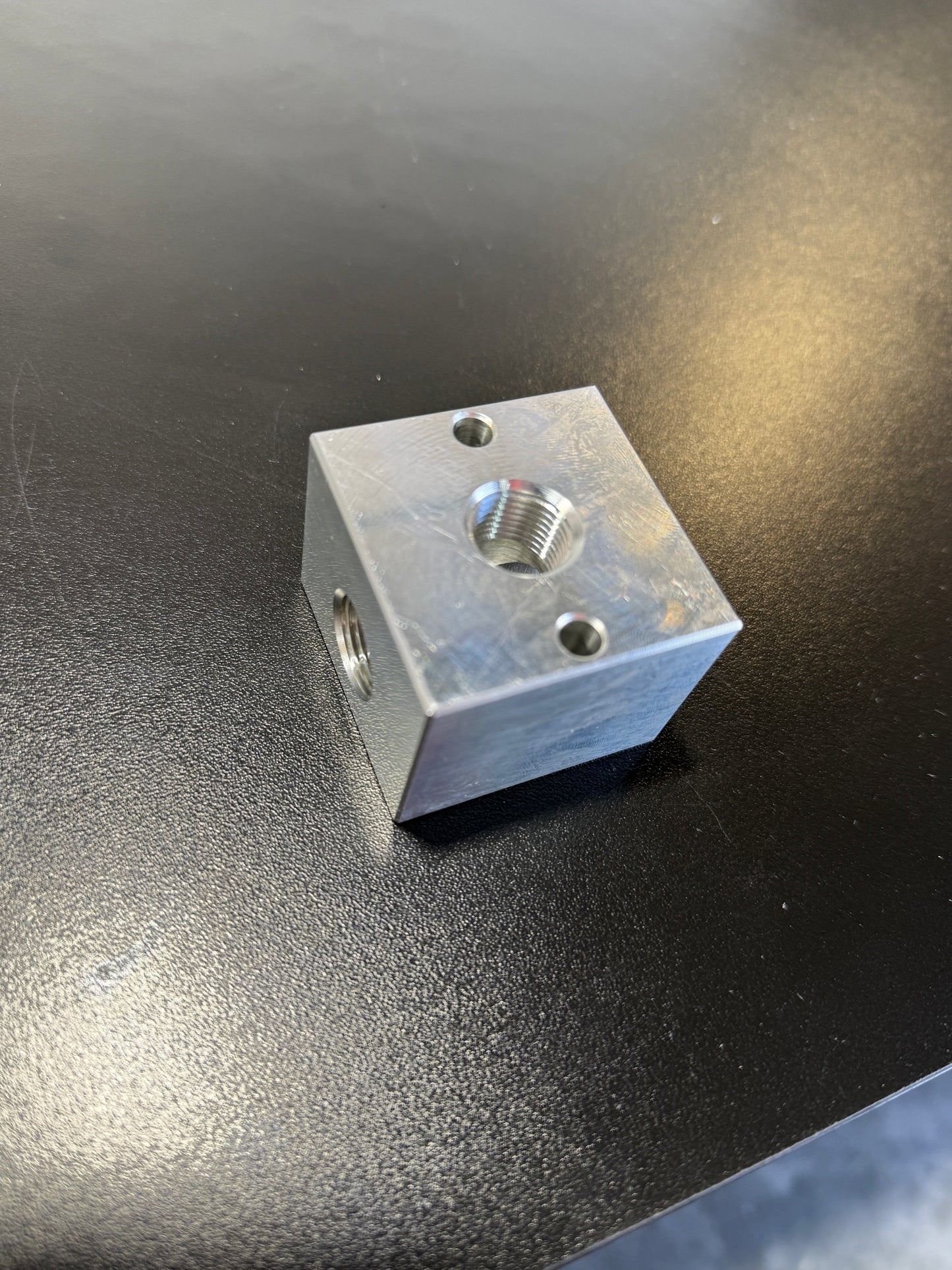 3-Way Aluminum 3/8" Unloader/Bypass Block
