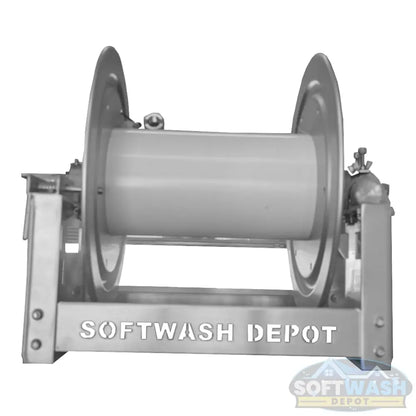 SWD 12" & 18" Aluminum & Stainless Steel Manual Hose Reels