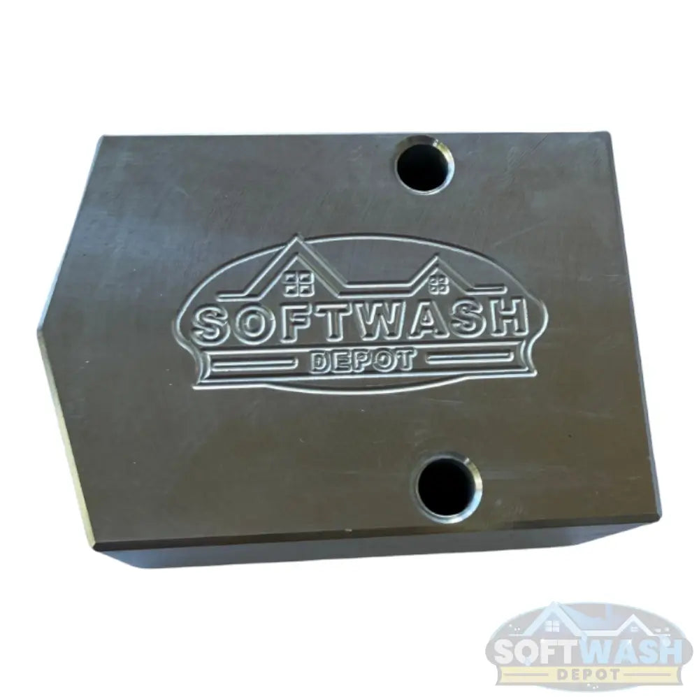 SWD Aluminum 1/2" Twinning Block - Double Your Flow, Maximize Your Efficiency